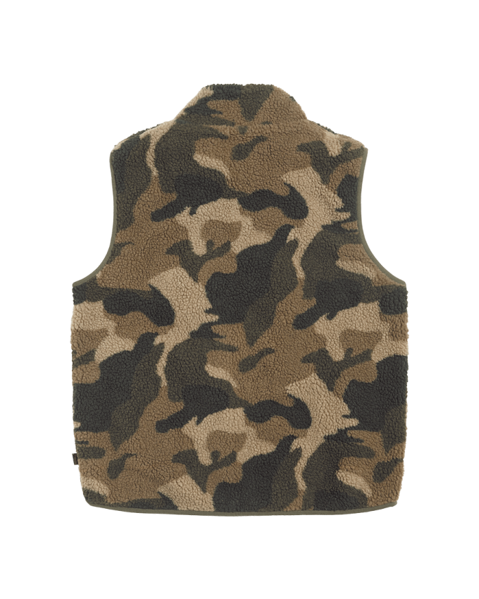 Ridge Camo Fleece Gilet